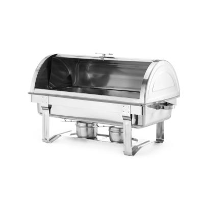 Chafing Roll-top GN 1/1, HENDI, 9L, 590x340x(H)400mm | 470206